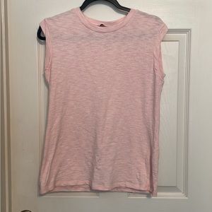 Pink size small, oversized tank top